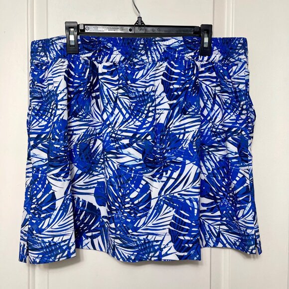 Speedo Women's Woven Swim Skort Skirt UPF 50+ Protection Size XL - Picture 4 of 13